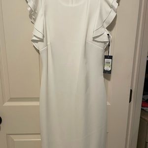 Size 4 Tommy Hilfiger White Dress - tags on
